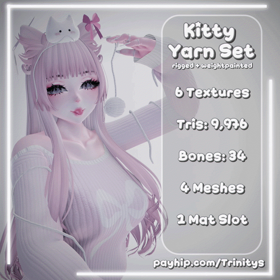 𐔌✄ ⋮ Yarn Set .ᐟ꩜꒱