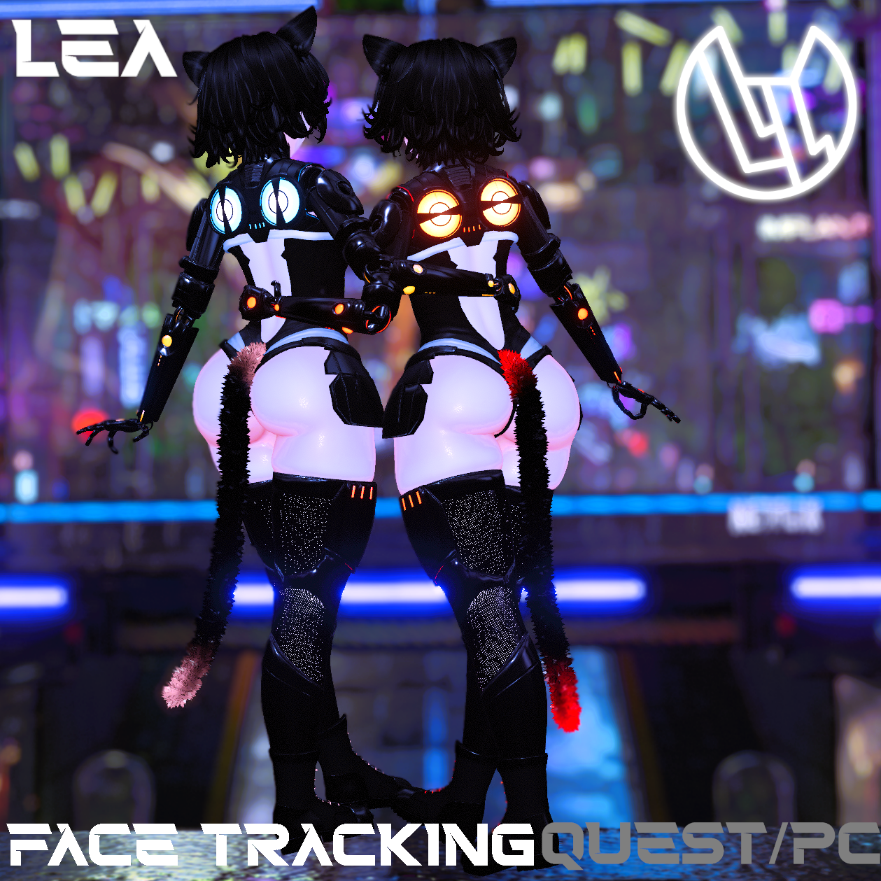Lea Cyber Soldier! Face Tracking! (Ver1.04) (PC/Quest)