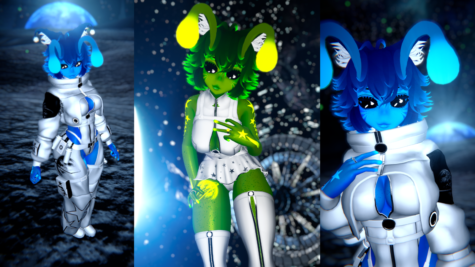 Elura Alien Girl! [FaceTracking] [PC/Quest]  [OptimizedVersion]