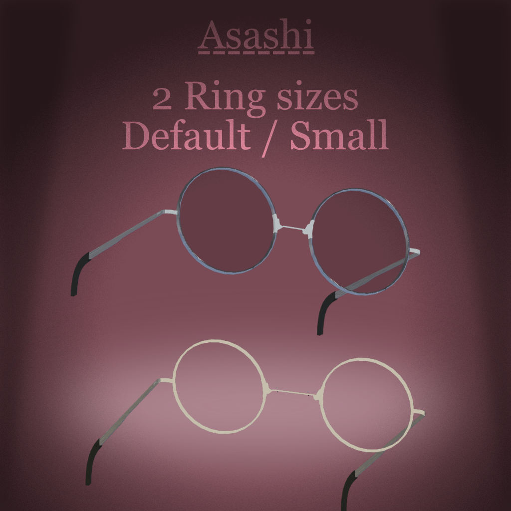 🕶️ VRChat glasses with real reflections [Version 2] 🪞