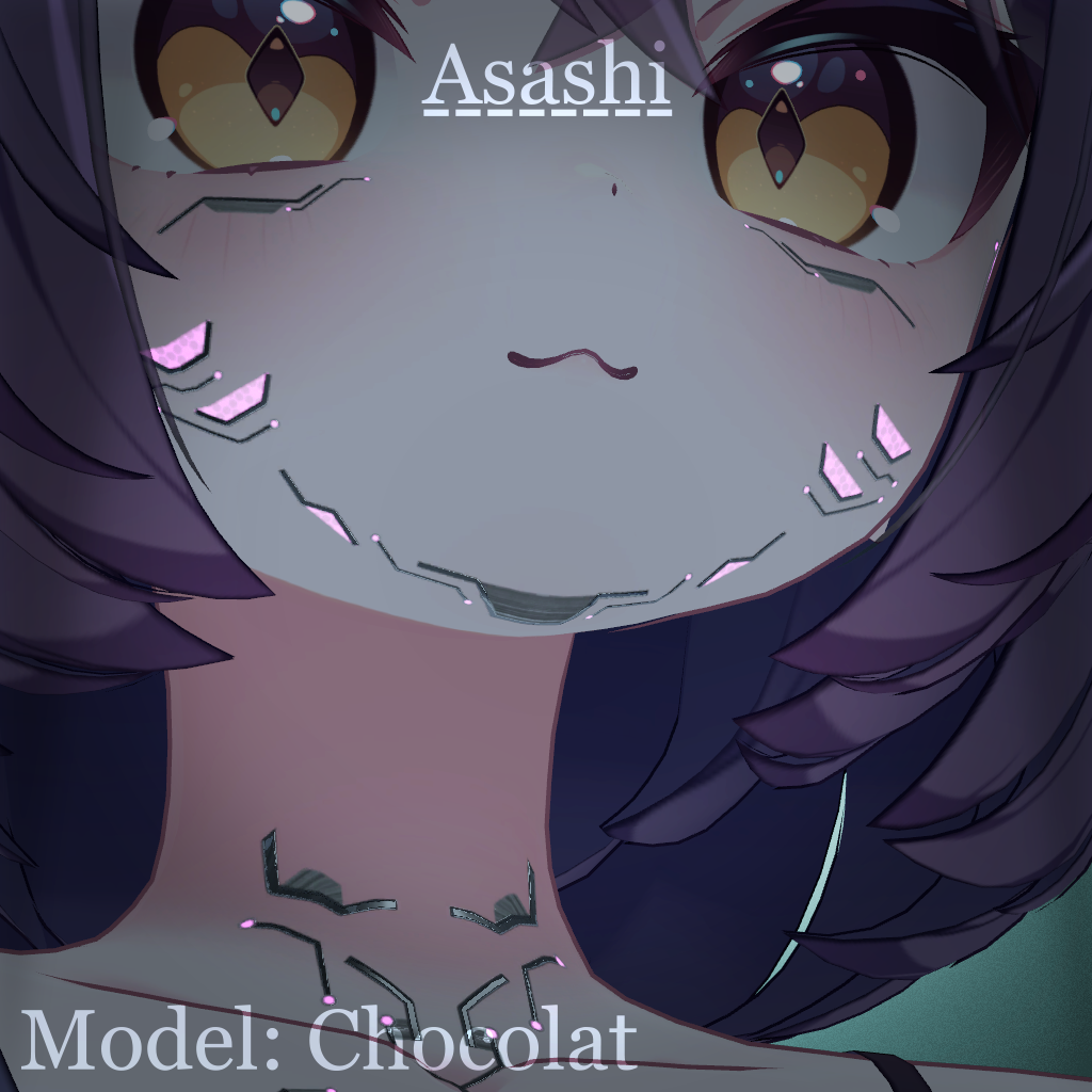 VRChat Cyber Tattoo [10 Avatars]