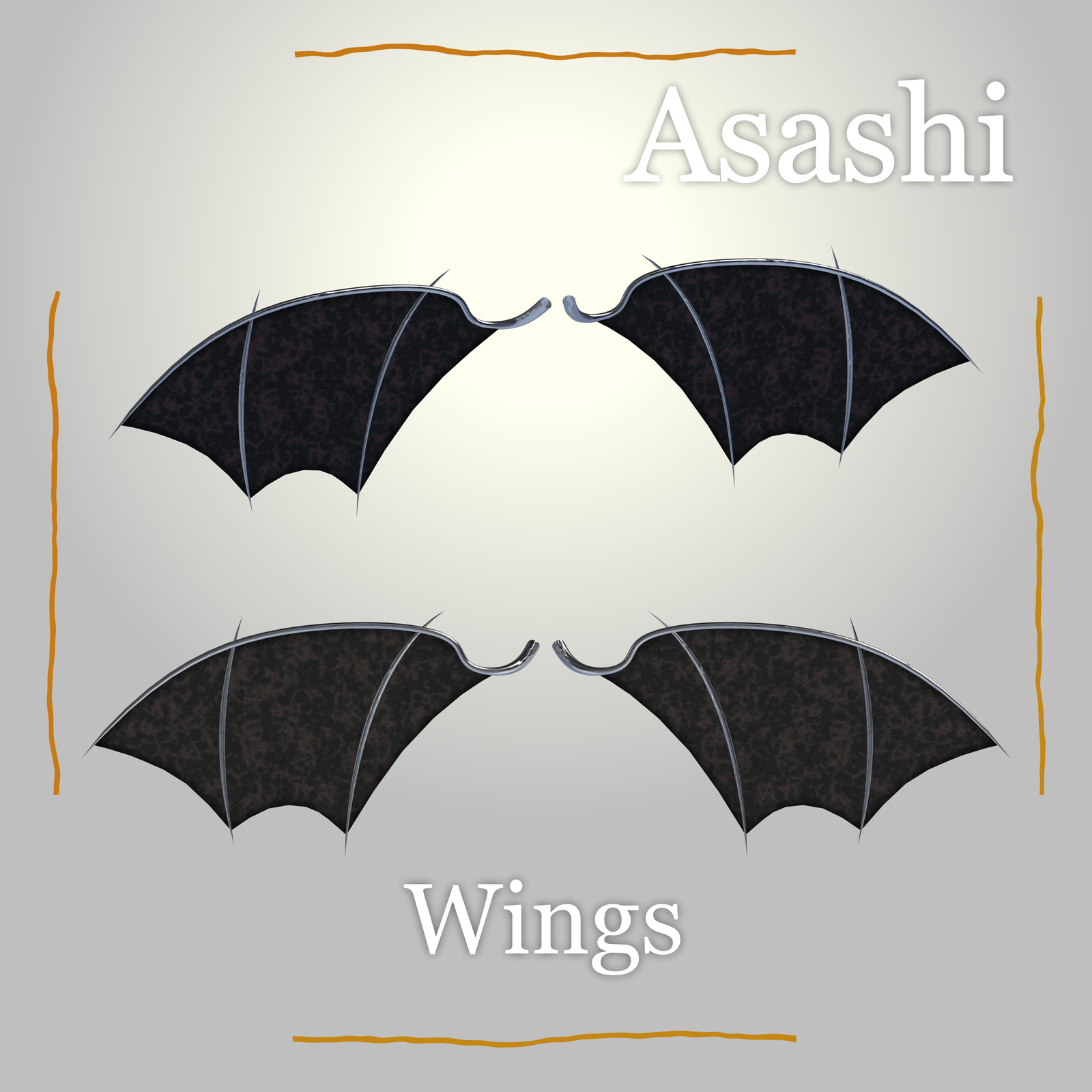 🎃 Halloween Body Textures + Wings 「12アバター | Avatars」 👻