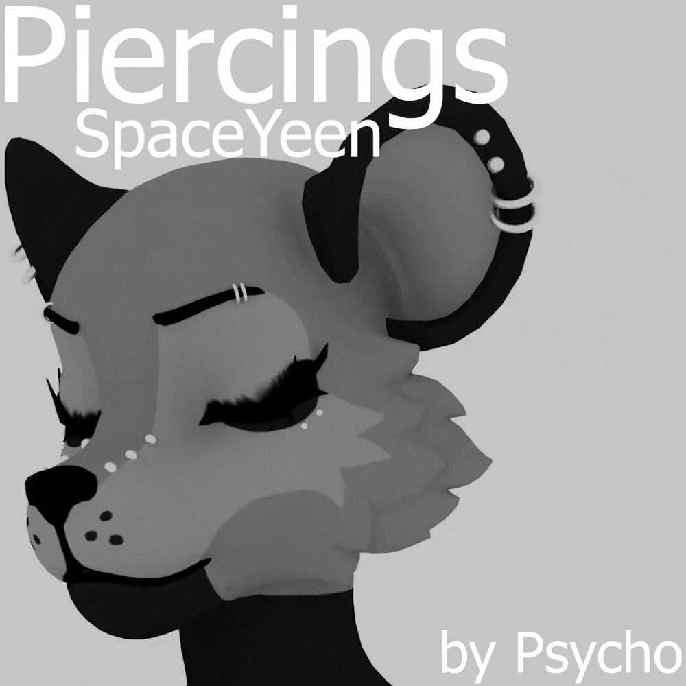 Piercings for SpaceYeen
