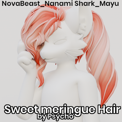 Sweet meringue Hair (Mayu, NovaBeast, Nanami Shark)
