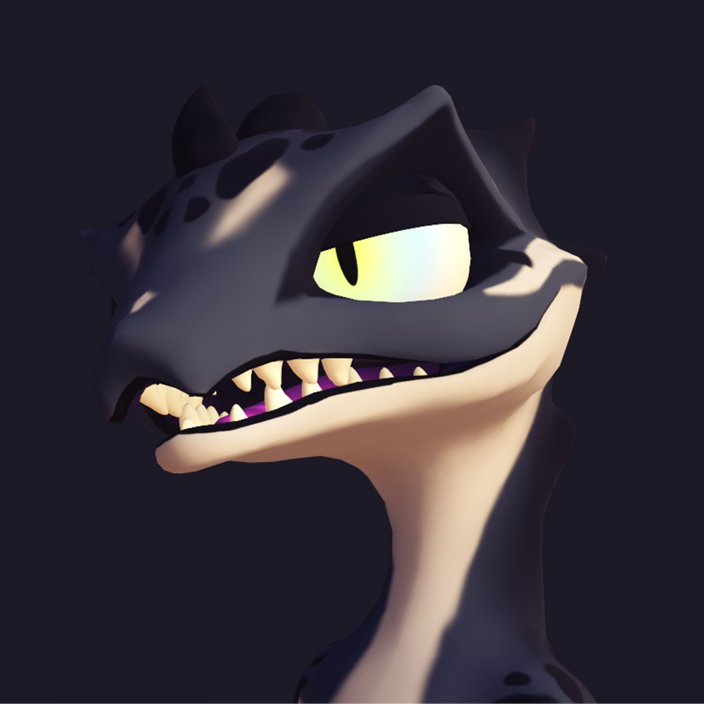 Nago the gecko (VRChat model PC/QUEST)