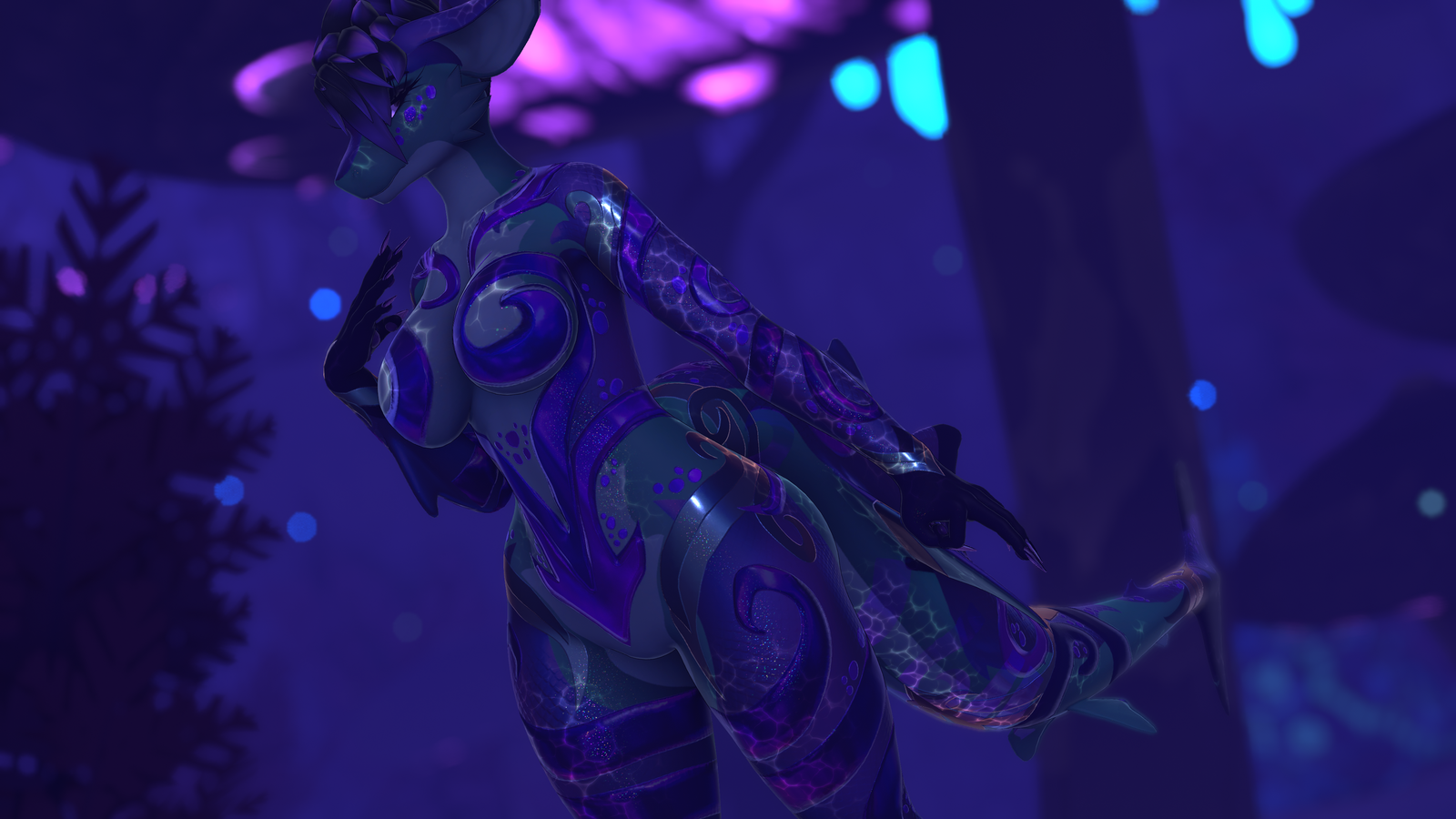 Kraken Goddess texture (for the Calypso Shark)