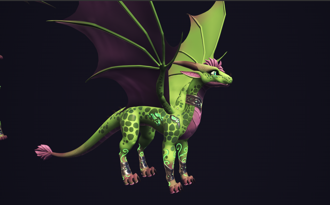 Green Dragonflight texture (for the Dovabrodian)