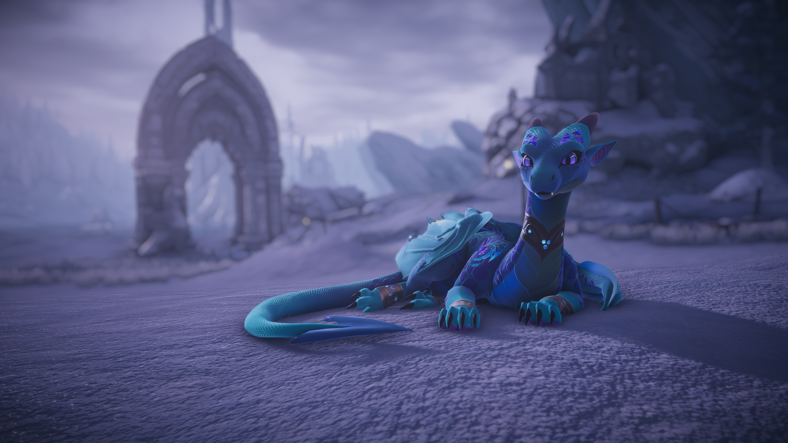 Blue Dragonflight texture (for the Dovabrodian)