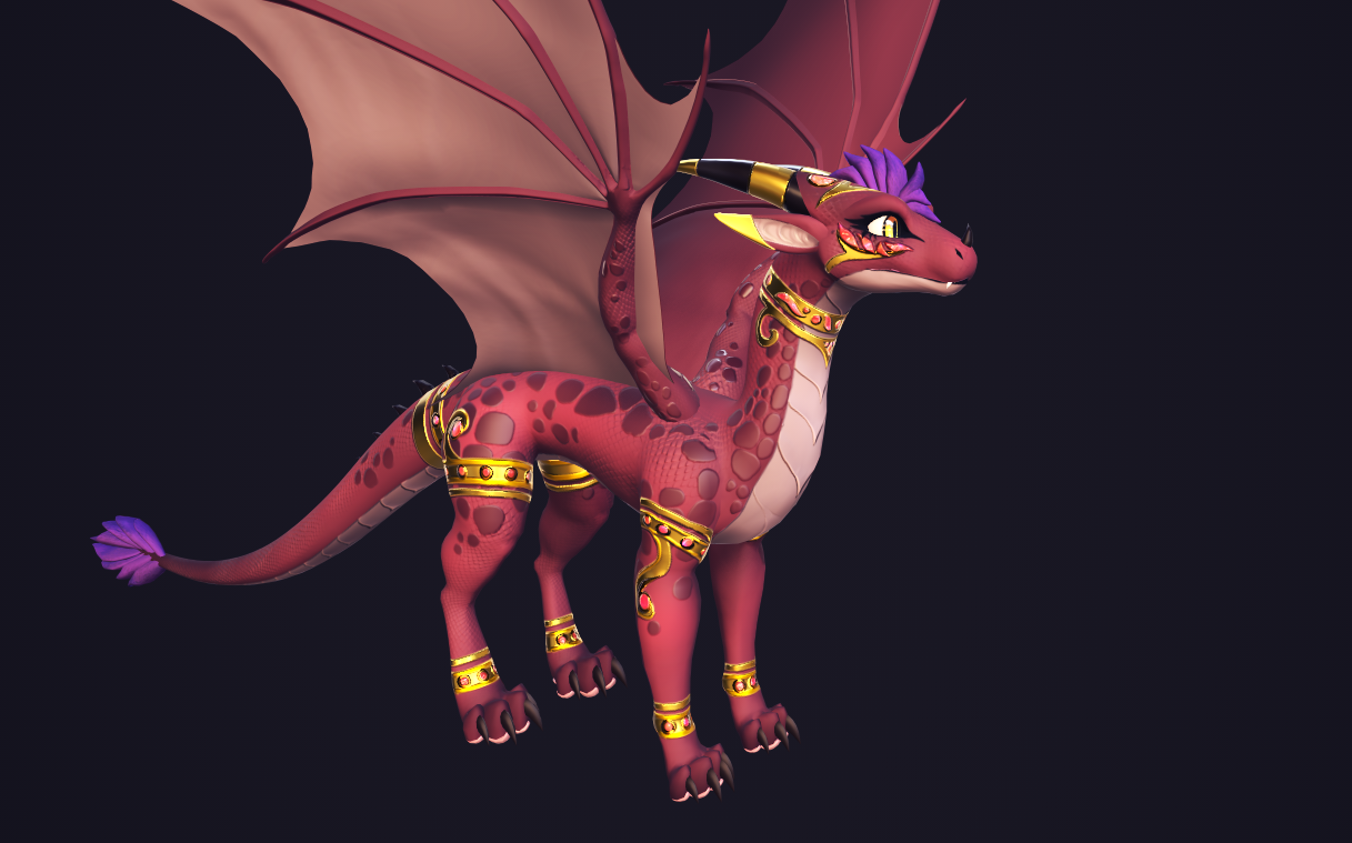Red Dragonflight texture (for the Dovabrodian)