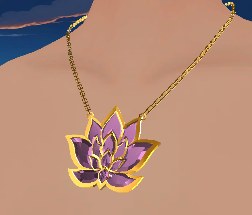 Lotus Necklace
