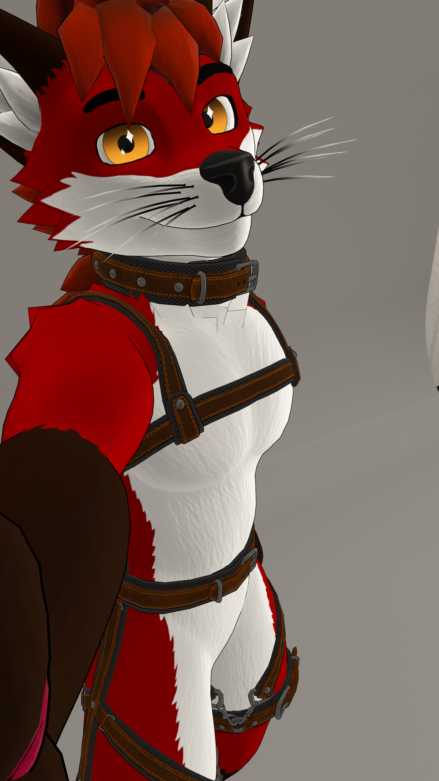 RazHarness - Harness and Collar for VRChat (Look at the list of compatible avatars)