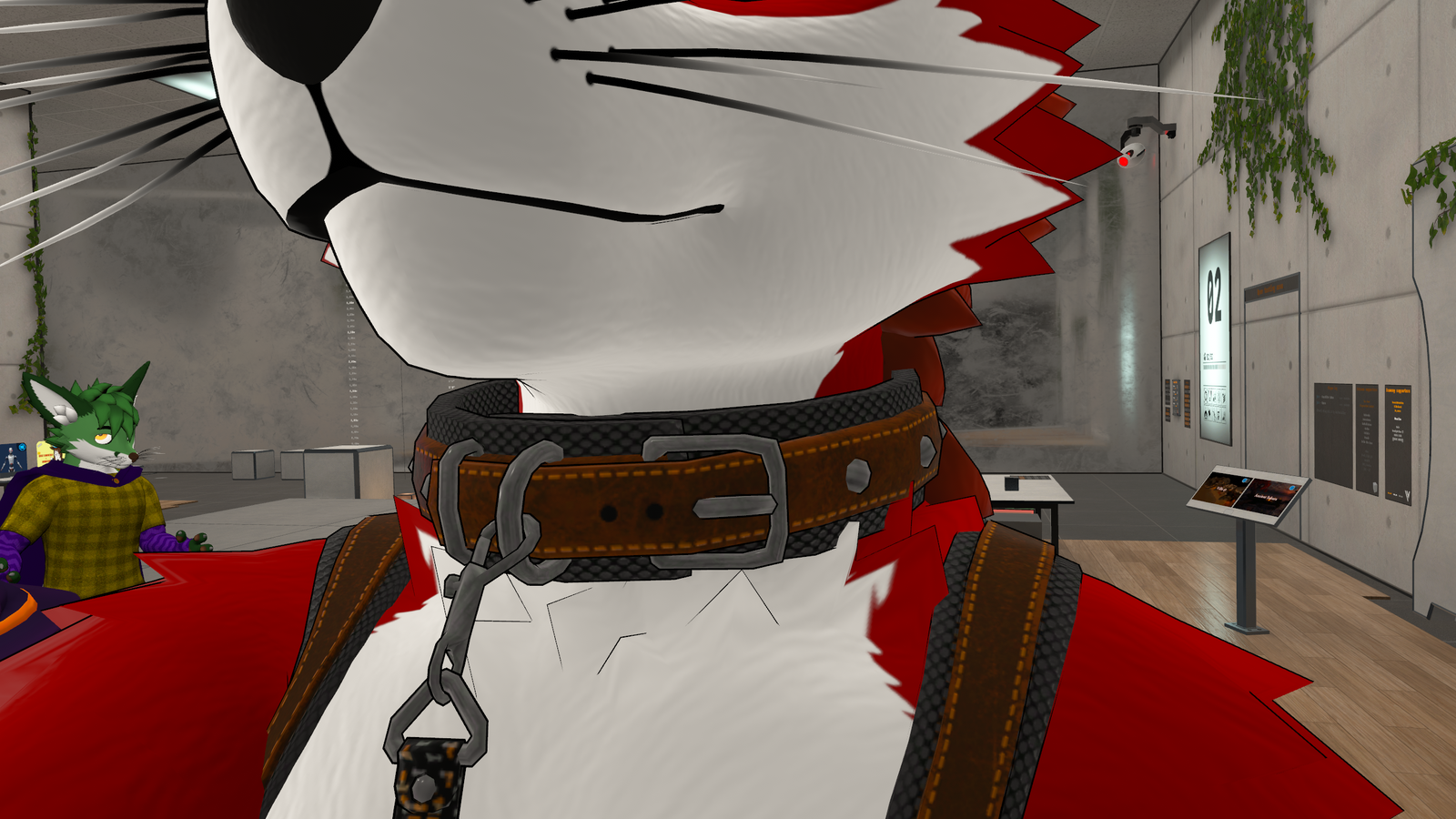 RazHarness - Harness and Collar for VRChat (Look at the list of compatible avatars)