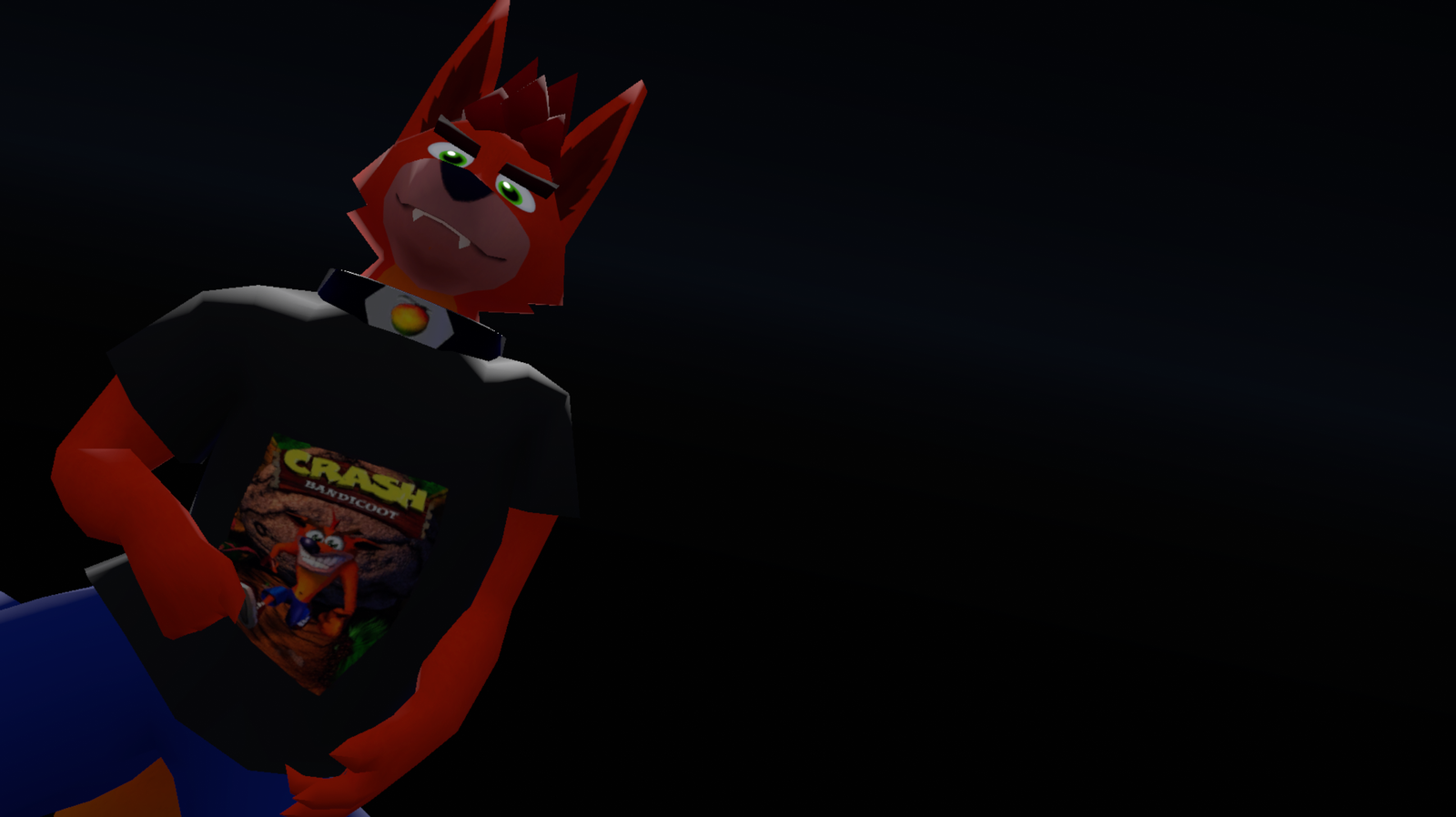 Low Poly Canine Avatar Retexture - Crash (TEXTURES ONLY)