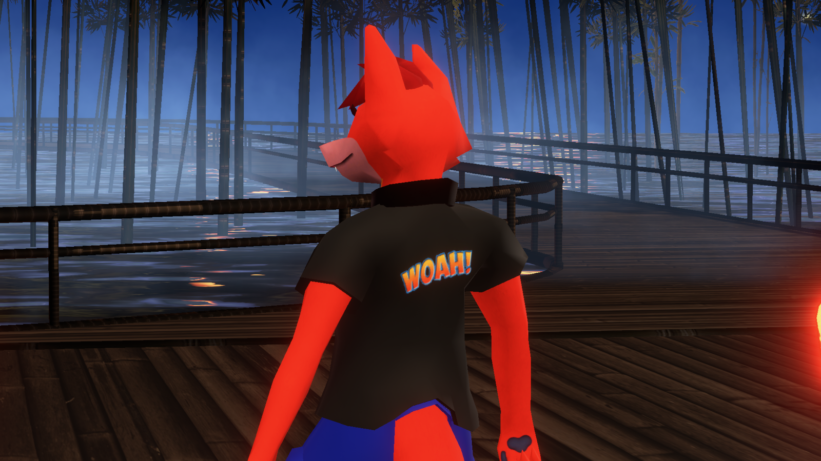 Low Poly Canine Avatar Retexture - Crash (TEXTURES ONLY)