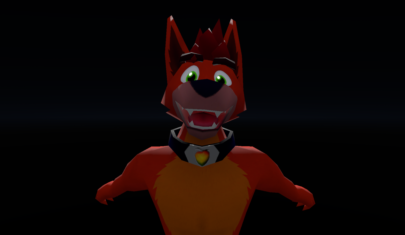 Low Poly Canine Avatar Retexture - Crash  (TEXTURES ONLY)