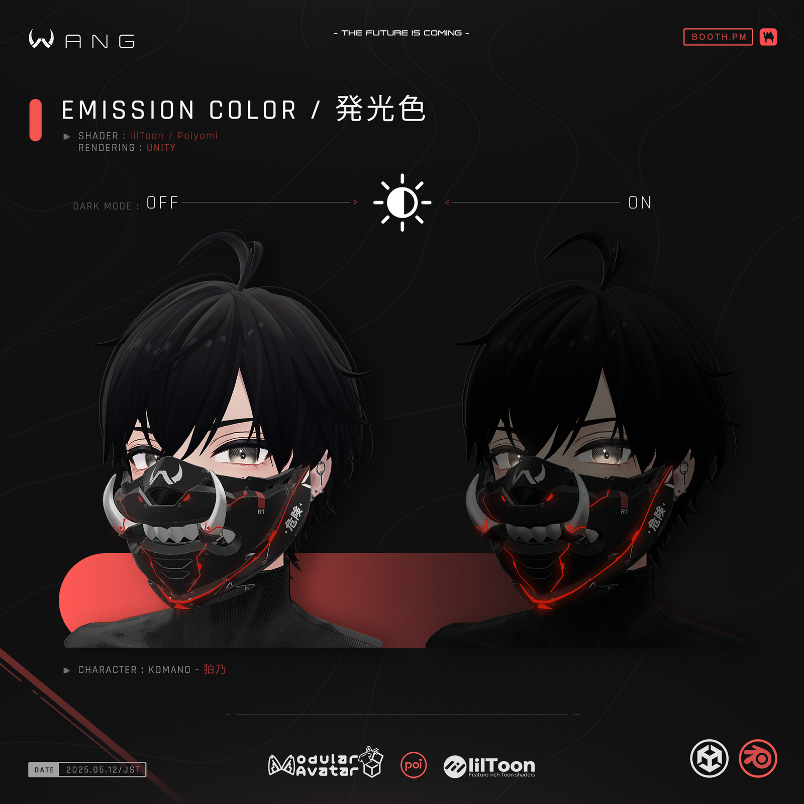 TOSAKAN Mask|Cyberpunk Style