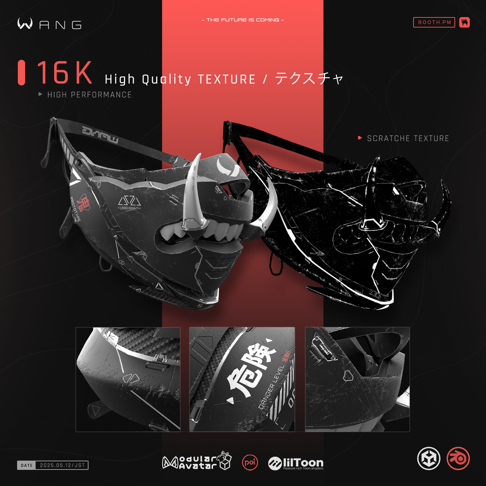 TOSAKAN Mask|Cyberpunk Style