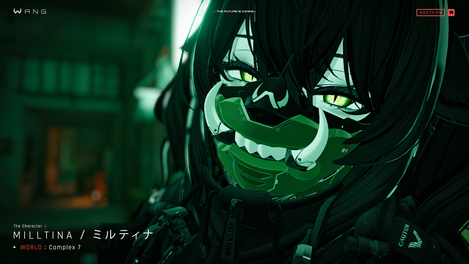 TOSAKAN Mask|Cyberpunk Style
