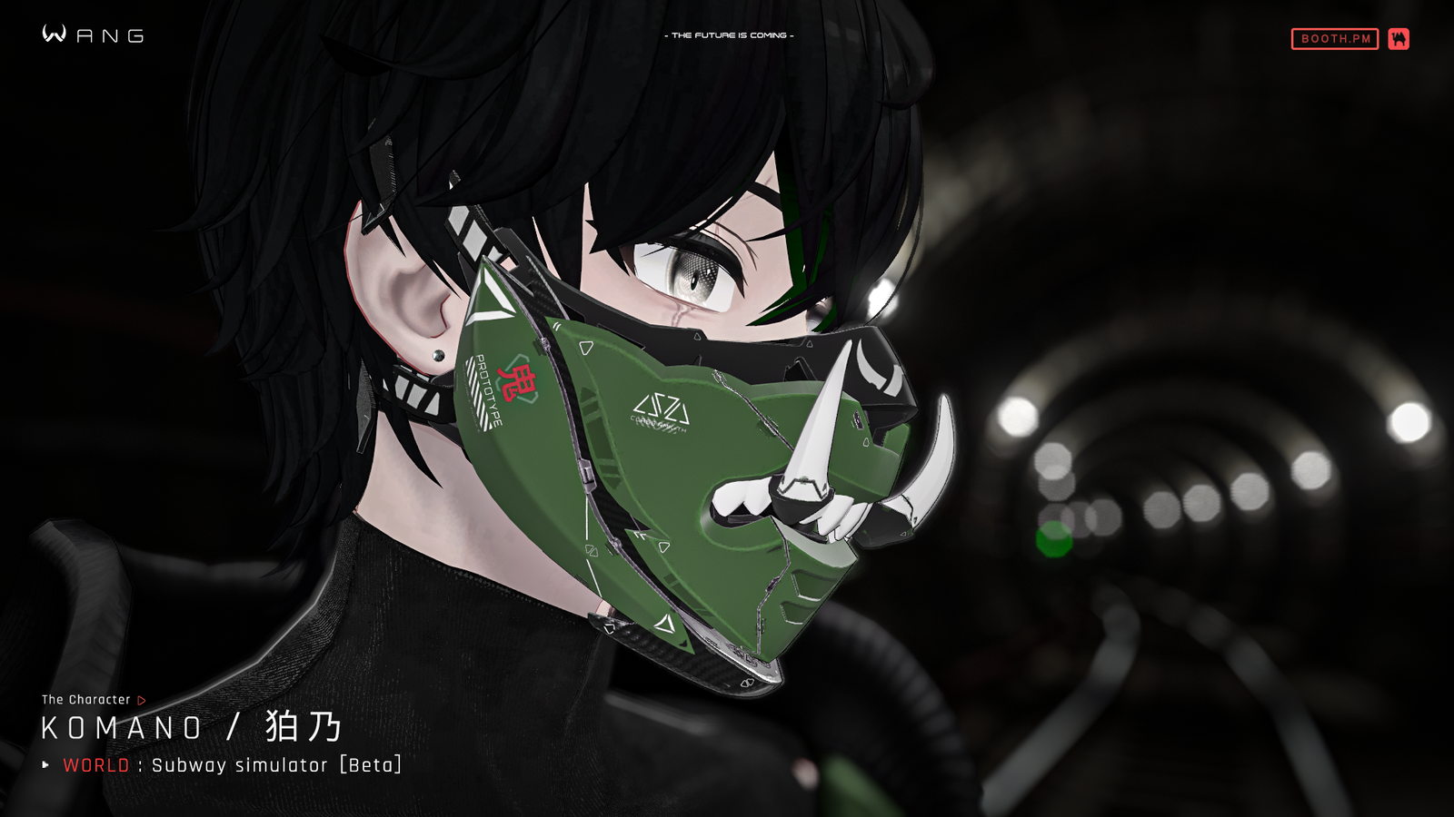 TOSAKAN Mask|Cyberpunk Style