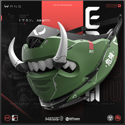 TOSAKAN Mask｜Cyberpunk Style
