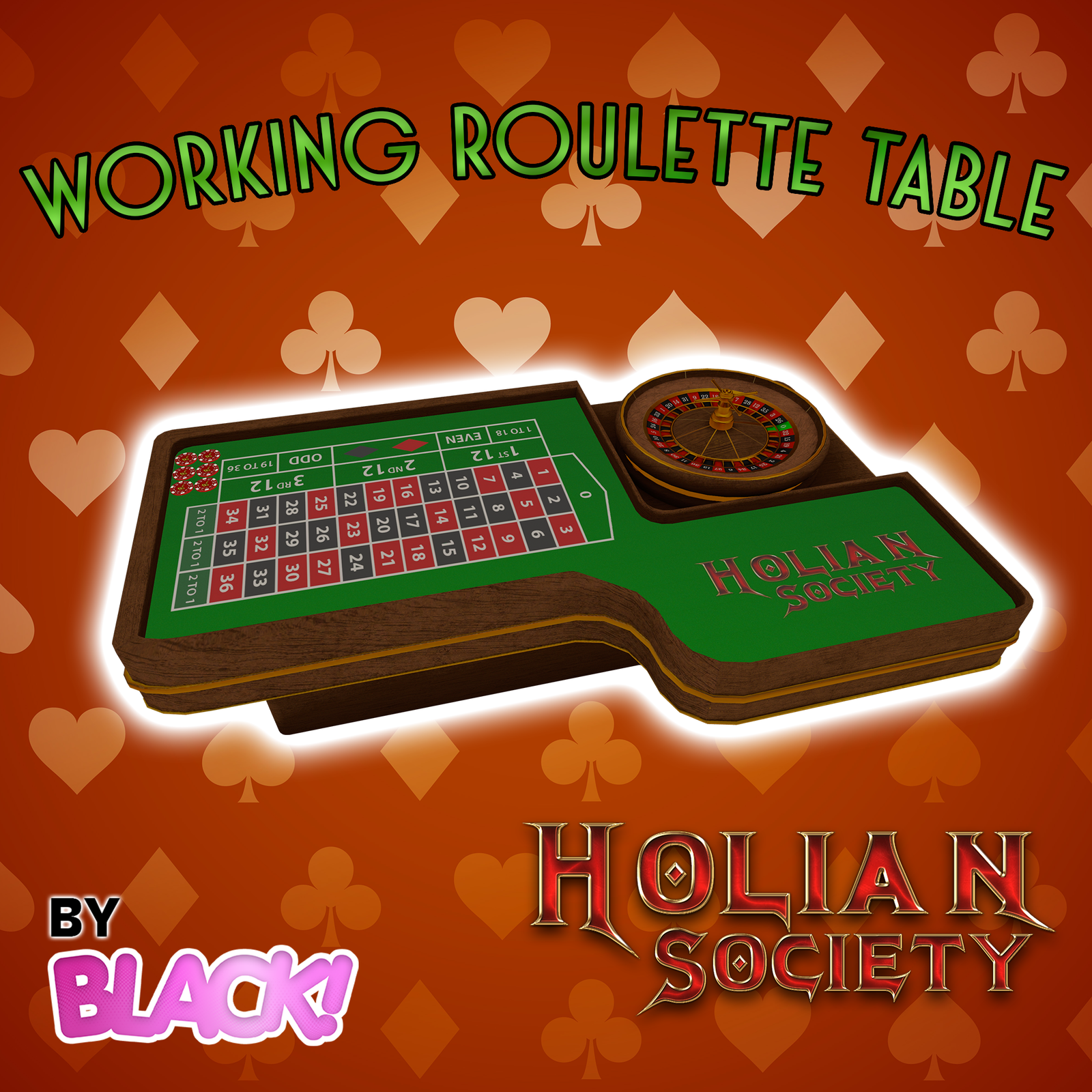 Working Roulette Table