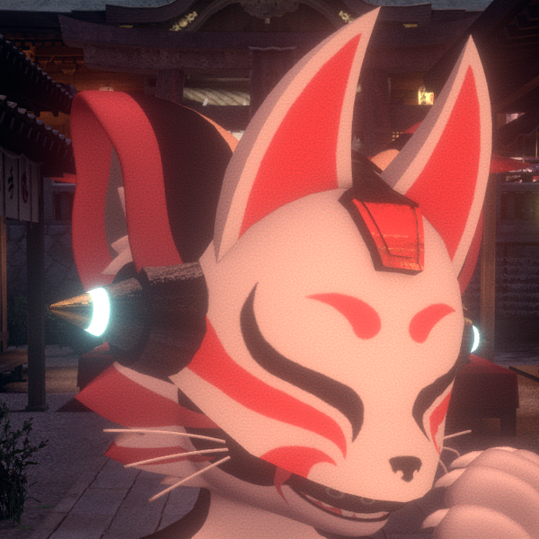 Kitsune Mask for Mayu