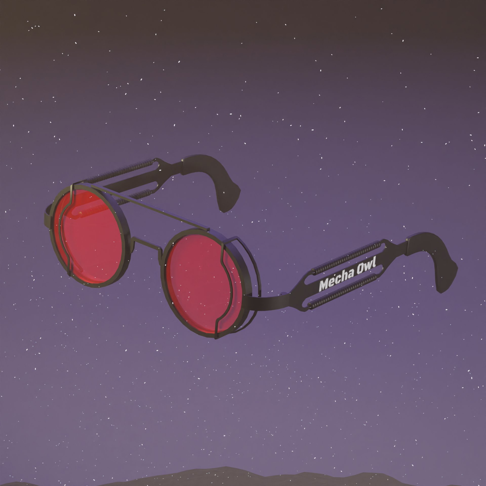 Mecha Owl Glasses