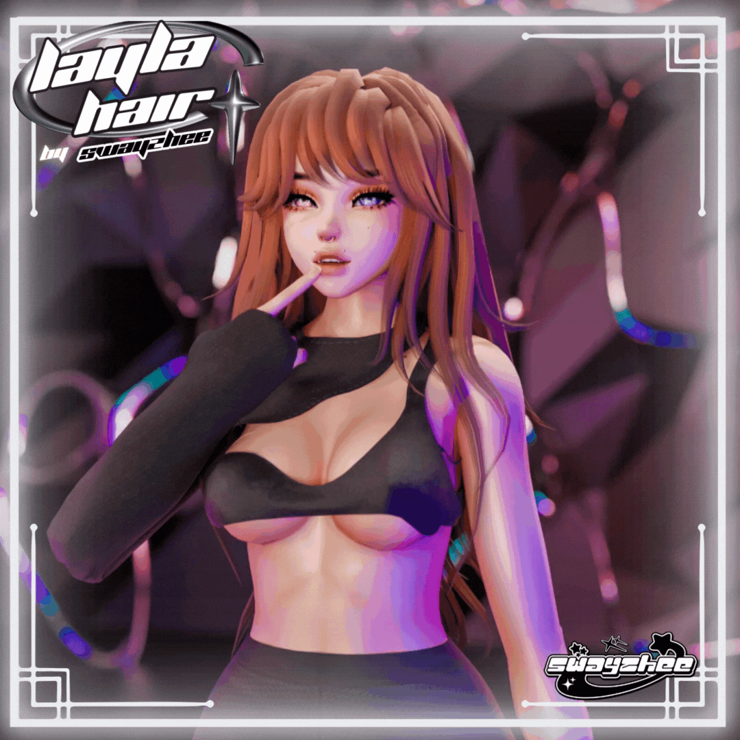 Layla Hair | Long Hair for VRChat