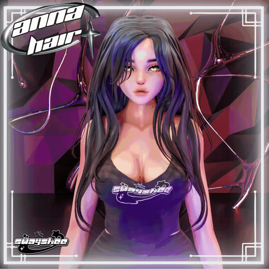 Anna Hair | Hair for VRChat