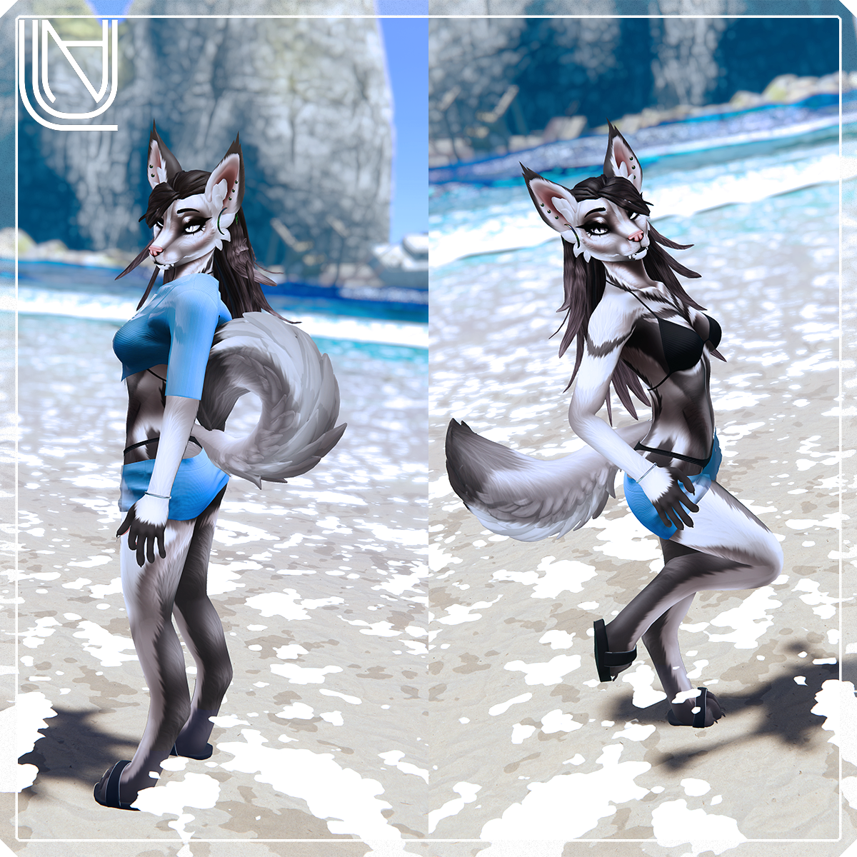 Fem Winterpaw Beach Goer