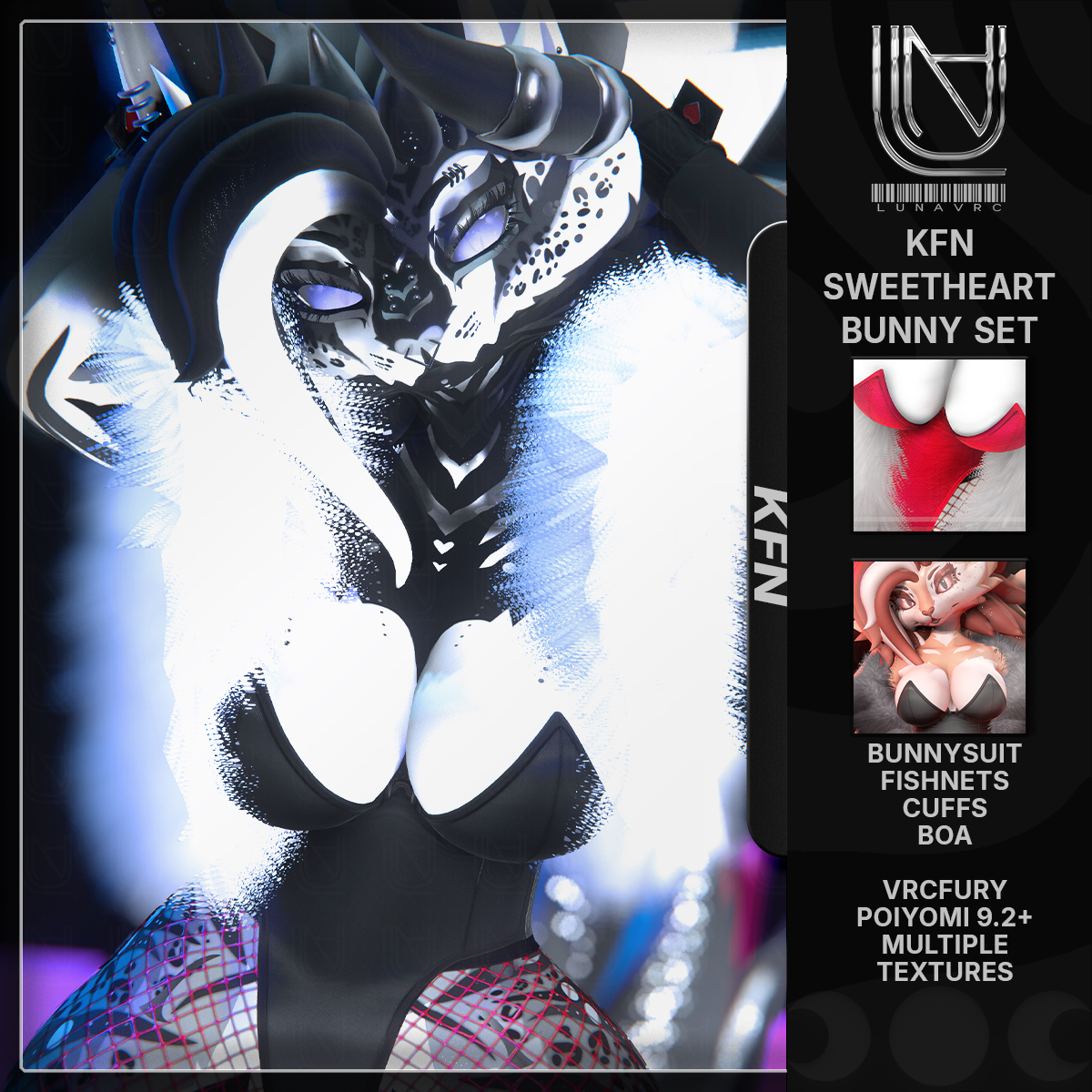 KFN Sweetheart Bunny Set