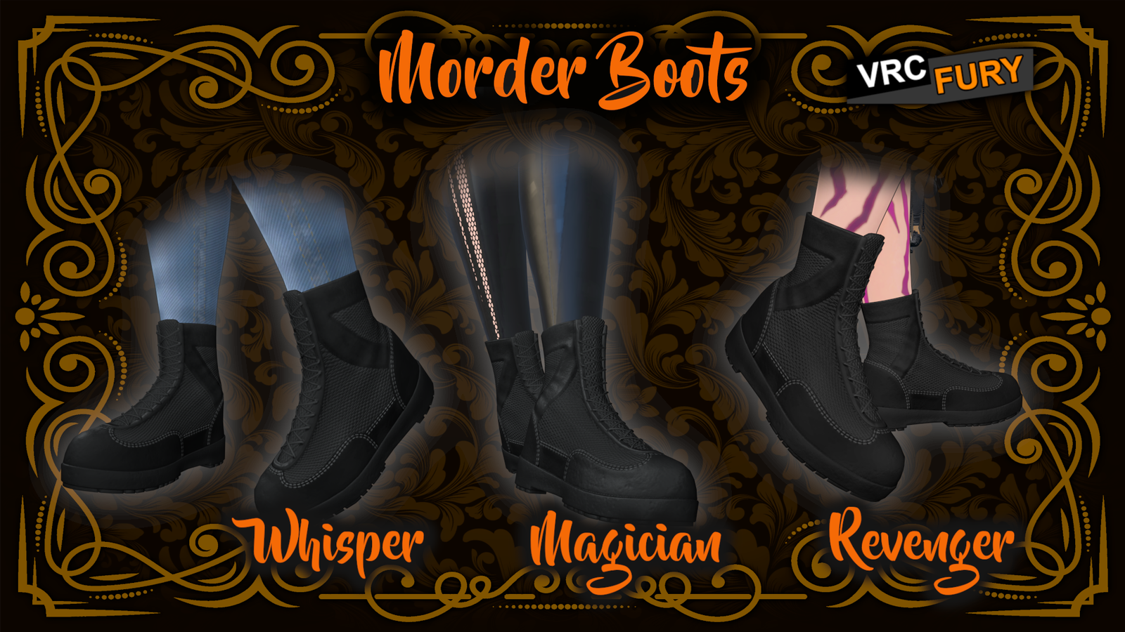 Morder Boots ADDON Whisp/Mag/Rev