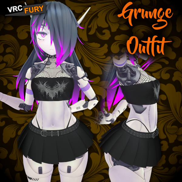 Grunge Outfit Runa DLC(oneclick)