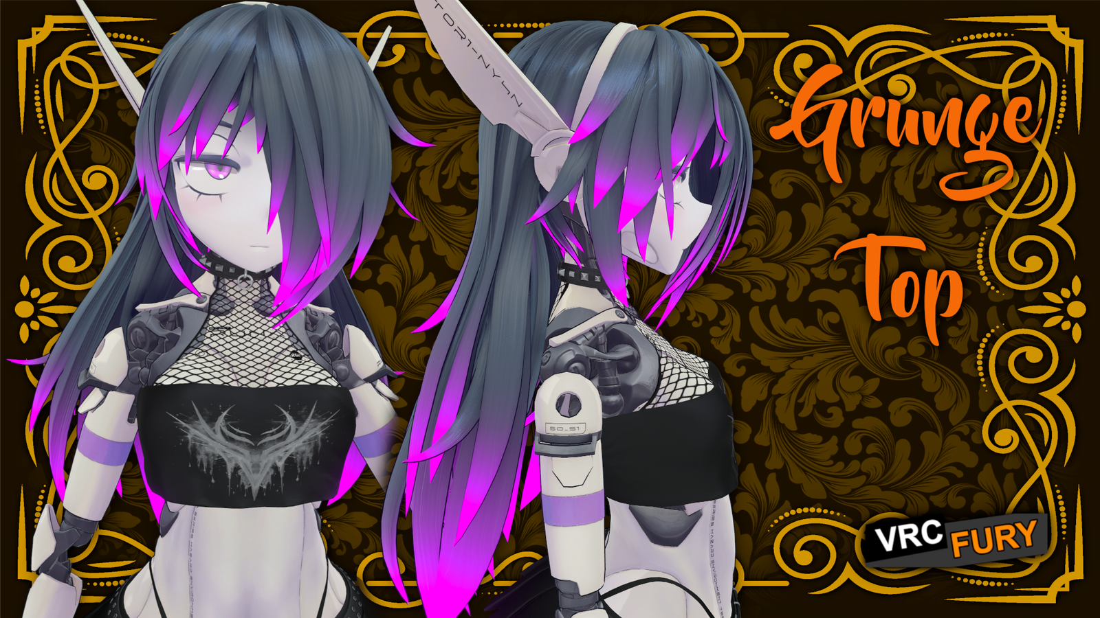Grunge Outfit Runa DLC(oneclick)