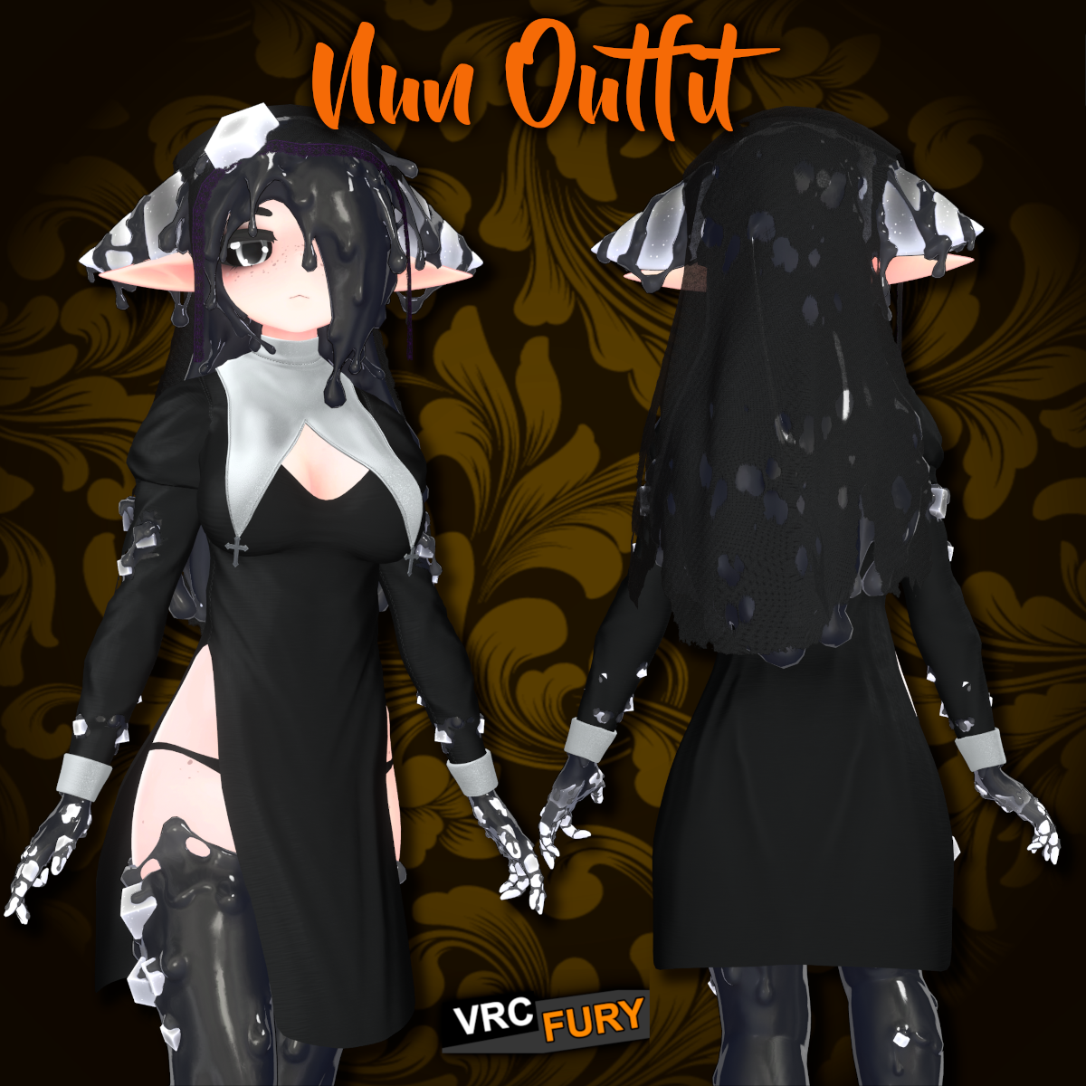 Nun Outfit Shoggoth DLC(oneclick)