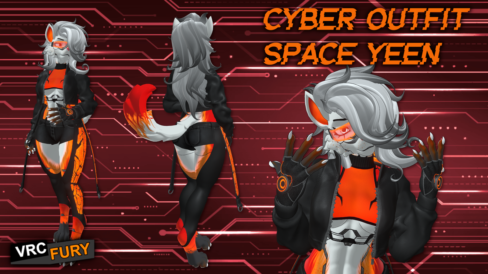 Cyber Outfit Space Yeen(oneclick)