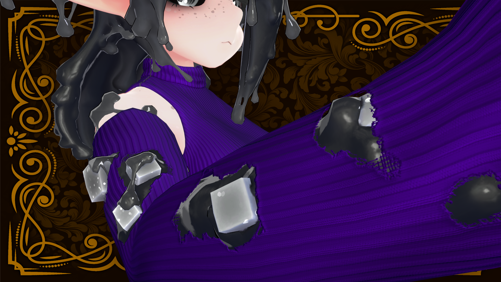 Crop top and Warmers Shoggoth ADDON(oneclick)