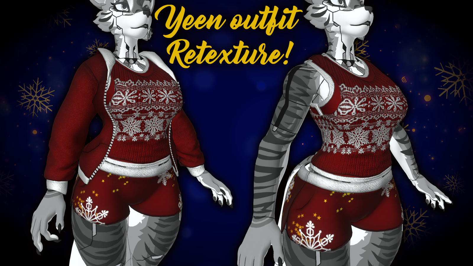 Ugly Xmas Sweater Space Yeen(oneclick)