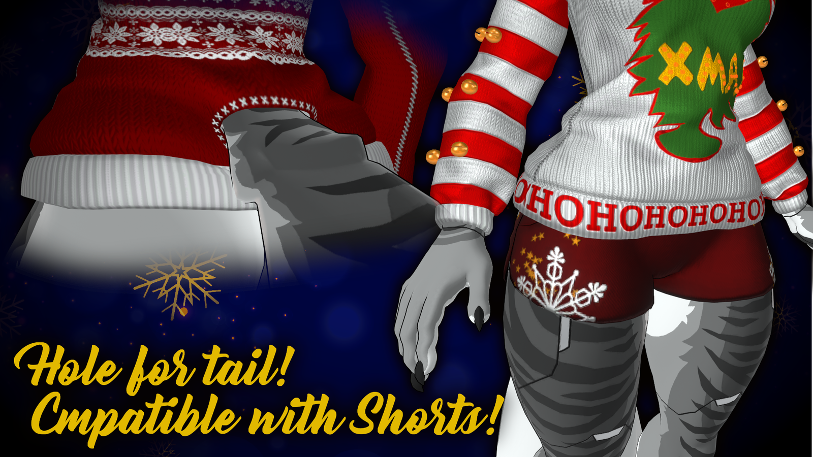 Ugly Xmas Sweater Space Yeen(oneclick)