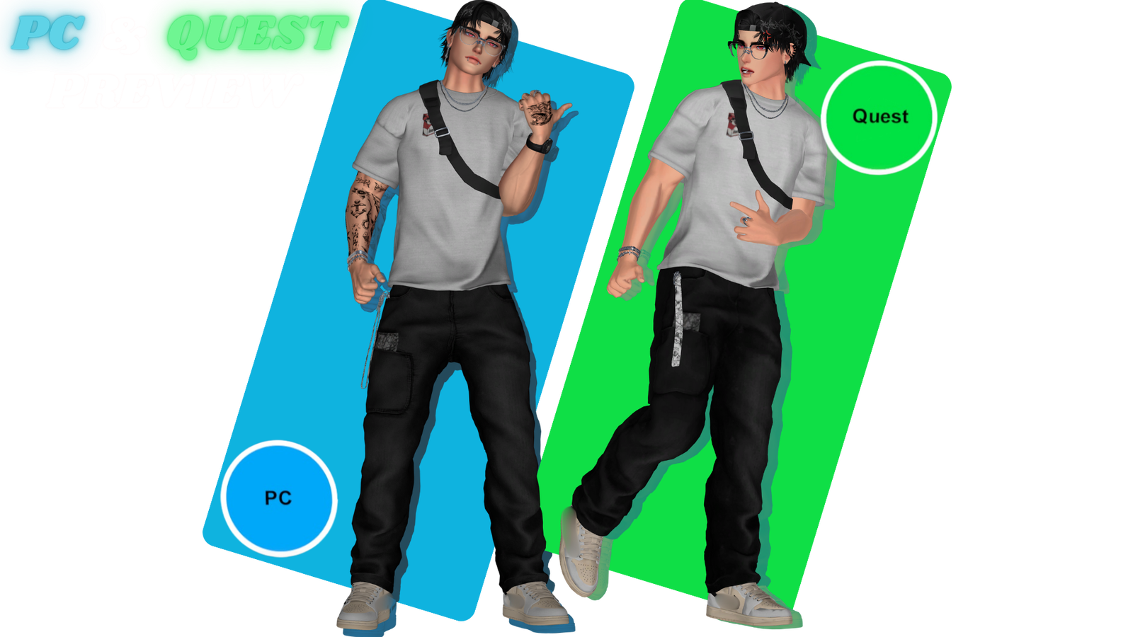 Viro - VRChat Avatar - Face Tracking - Quest Compatible