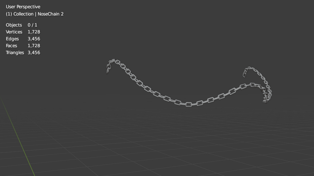 「 NOSE CHAIN 」 Rigged to Aurora