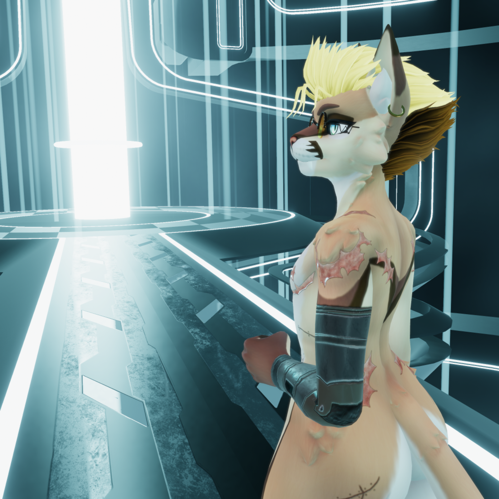 Vash's Prosthetic Arm + Scars Texture - Legato