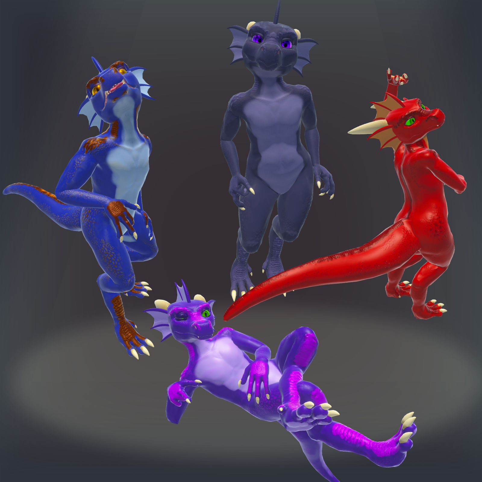 Zelbold - Lightweight Kobold Avatar for VRChat
