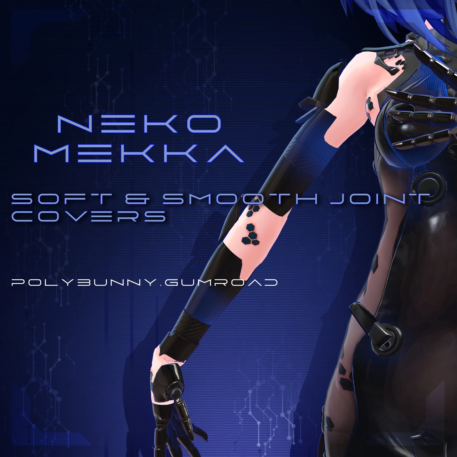 Shkurka NekoMekka's Soft & Smooth Joint Covers Set