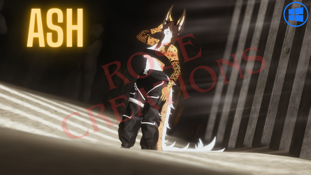 Ash, The Bobcat Dragon