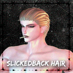 [FREE IN SEVER] SlickedBack Hair [ByDaddyOkami]
