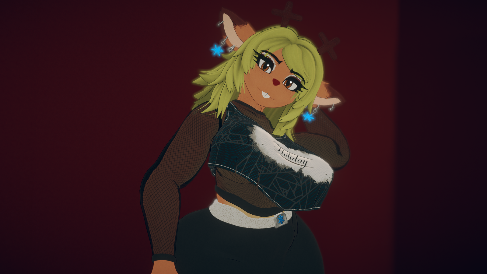 Christmas Doe [VRC + Blender Rig]