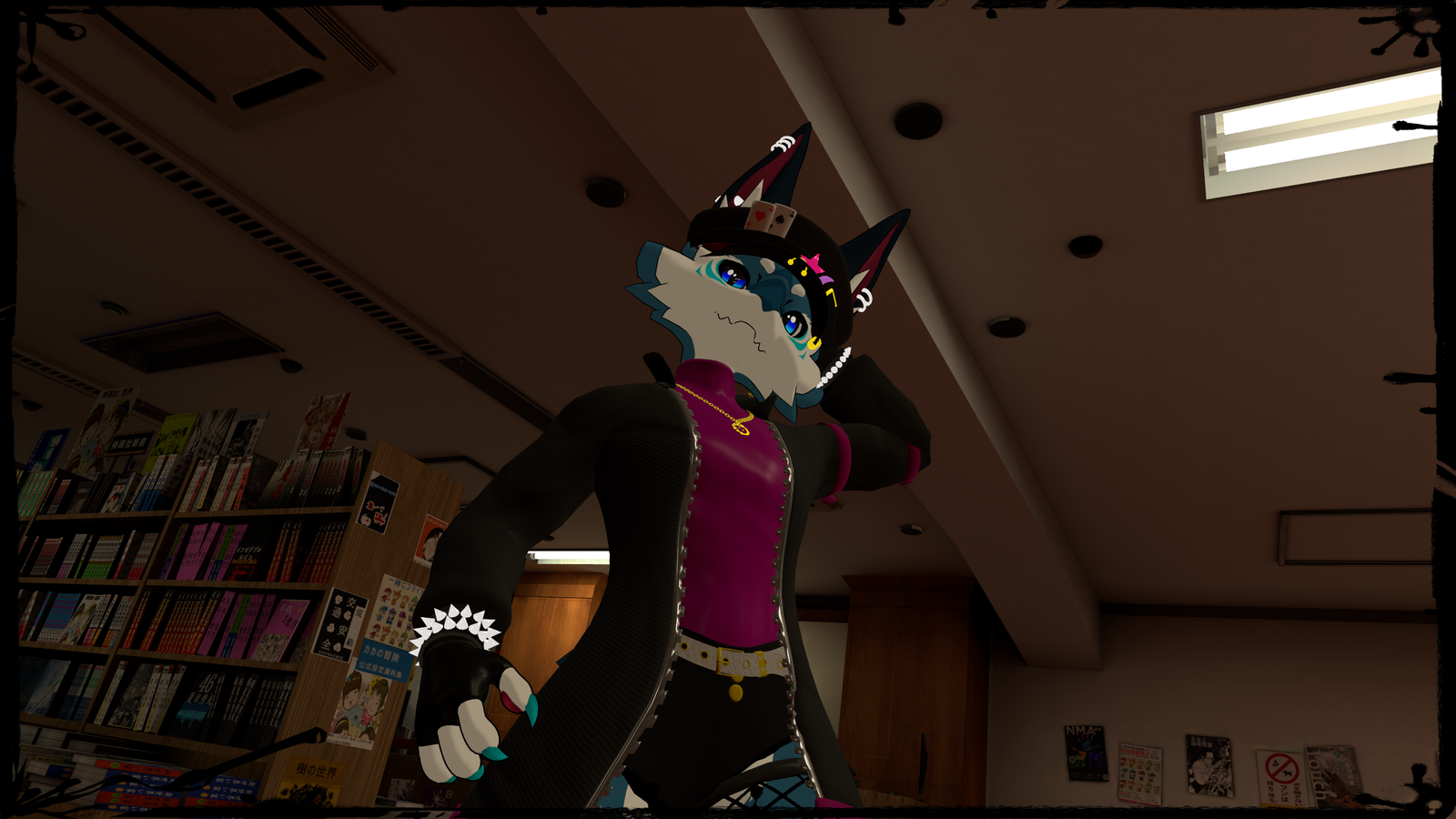 Midnight Rebel street-style outfit Novabeast