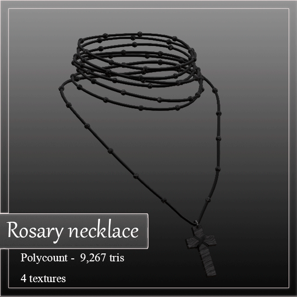 ♡..Rosary necklace