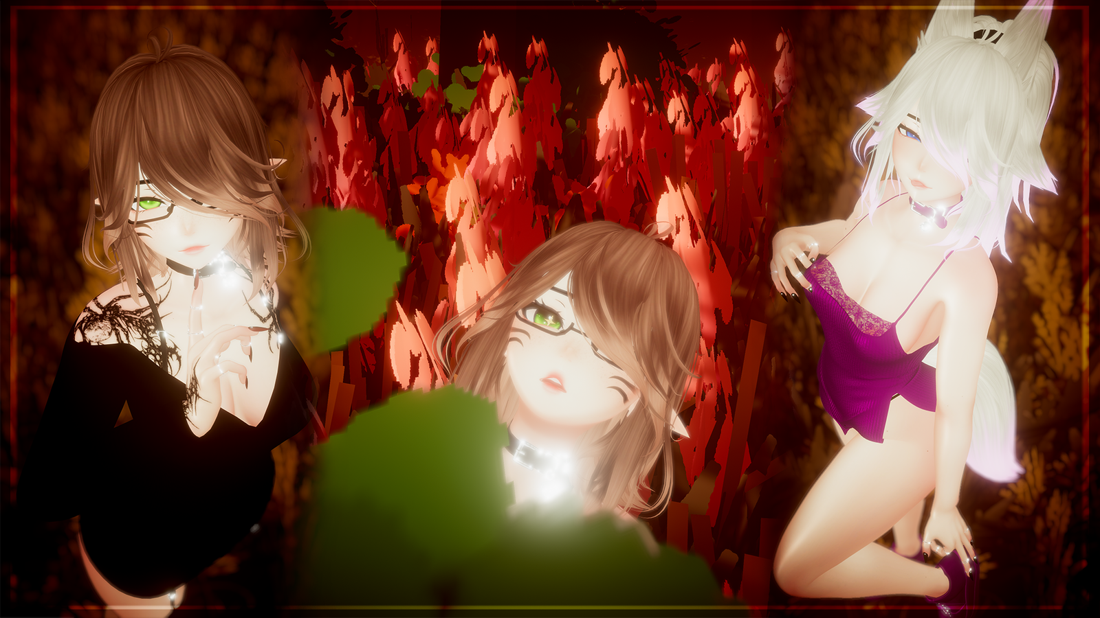 ♡..Rinata (PC only/Green/VRCFT)